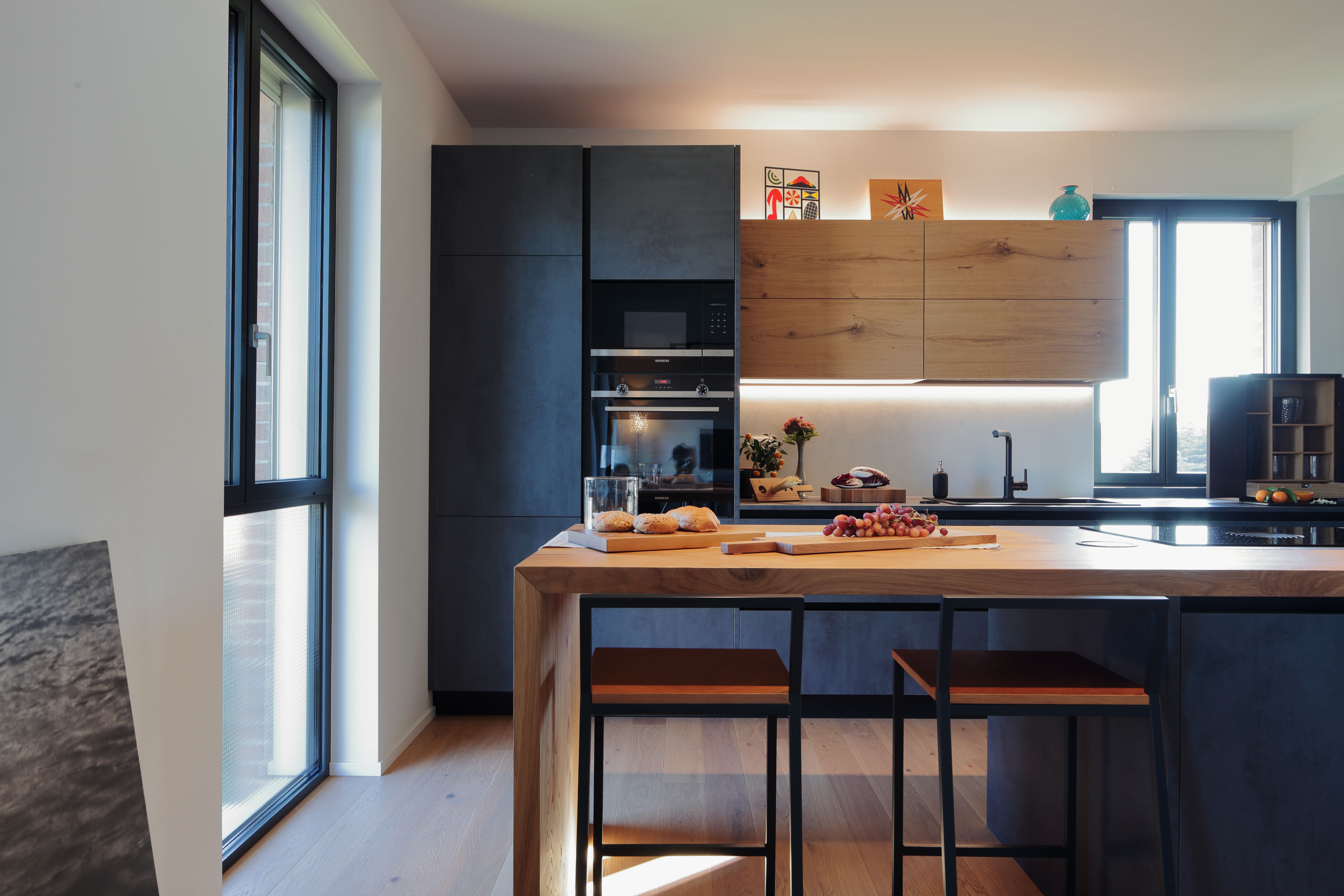 Casa EA, cucina su misura Deodara