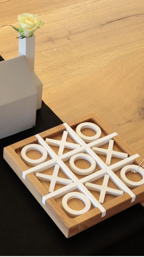 Tris, jeu en bois de Deodara